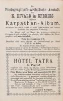 Karl Kolbenheyer: Die Hohe Tatra. Unter Mitwirkung mehrerer einheimischer Kenner und Freunde der Tat...
