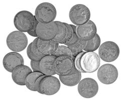 Amerikai Egyesült Államok 1952-1964. 10c Ag "Roosevelt" (34xklf) T:XF,VF patina USA 1946-1964. 10 Cents Ag "Roosevelt" (34xdiff) C:XF,VF patina Krause KM#195