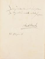 1885-1905 "Triangi Elise Poesie" Triangi Elise emlékkönyve. 1885-1905 közötti bejegyzésekk...