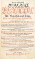 Zedler, Johann Heinrich: Grosses vollständiges Universal-Lexicon aller Wissenschaften und Künste, 16...