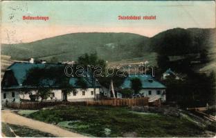 1913 Selmecbánya, Schemnitz, Banská Stiavnica; Istvánháza. Grohmann kiadása / Stefultov (EK)