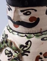 Miskakancsó. Mázas kerámia, jelzett, minimális mázhibával. 23 cm