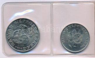 1983. 20f Al + 5Ft Ni + 10Ft Ni "FAO" sor, eredeti műbőr tokban, tanúsítvánnyal T:UNC
Ada...