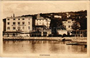 Portoroz, Portorose; Hotel Centrale, Bagni, Villa Italia (fa)