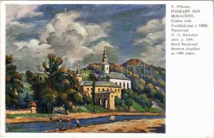 Munkács, Mukacheve, Mukacevo; Kláster rádu Vasiliánu / Szent Bazylrend klastrom alapítva 1400-ban / church s: V. Príhoda