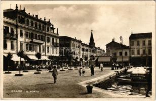 Grado, Il Porto / port, Hotel Metropole (EK)