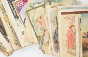 Vegyes szentkép tétel, kb. 100 db