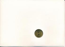 Ghána 1984. 5c Cu felbélyegzett borítékban, bélyegzéssel, német nyelvű leírással T:AU, patina
Ghana...