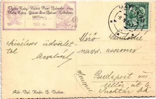 1935 Tátra, Magas-Tátra, Vysoké Tatry; Zelené pleso, Belanské Alpy