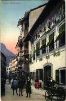 1915 Bolzano, Bozen (Südtirol); Bindergasse / street (EK)