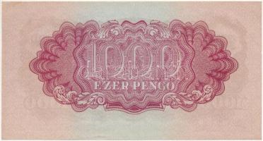 1944. 1000P "A Vöröshadsereg Parancsnoksága", "TP 071396" T:AU,XF hajtatlan, de ...