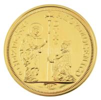 DN "Történelmi aranypénzek - Velence, IV. Alvise Mocenigo 50 Zecchini" aranyozott Cu-Zn ut...