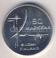 Finnország 1982. 50M Ag "Jégkorong VB" T:BU