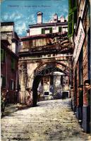 1916 Trieste, Antico Arco di Riccardo, Trattoria All Antico Trionfo Matteo Franicevich / restaurant (EK)