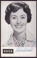 Caterina Valette német énekesnő dedikált fotója / autographed photo