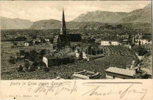 Bolzano, Bozen (Südtirol); Partie in Gries gegen Eppan
