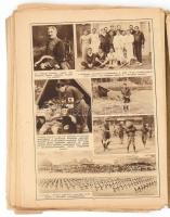 1928-1929 A Képes Pesti Hírlap vegyes számai, 26 db (közte regény-mellékletek), változó állapotban, ...