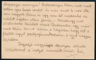 1928 Vogt Waldemar (1878-?) m. kir. honv. altábornagy, a pécsi 4. vegyesdandár parancsnoka névjegyká...