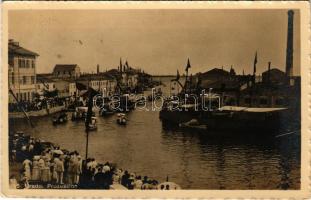 1918 Grado, Prozession