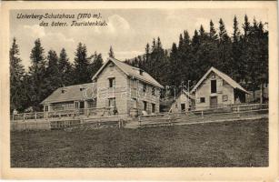 1912 Unterberg, Schutzhaus des österr. Touristenklub (EK)