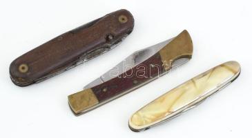 3 darab jelzett régebbi bicska