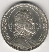 1938 5P "Sz.István" ezüst T:1/1-