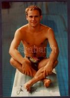 Jan Hempel német műugró dedikált fotó / autographed photo