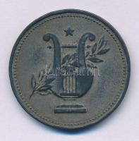 1947. Dalosszövetség, dalárda, énekkar Zn emlékérem, hátoldalán "MKP 1947. IV. I." gravíro...