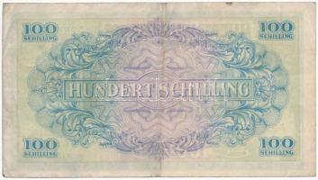 Ausztria / Szövetséges megszállás DN (1944-1945) 100Sch "B17 253547" T:F
Austria / Allied...