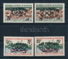 Olimpia Roma és Tokio kiadatlan bélyegek kis és nagy felülnyomással, Olympic Games Rome and Tokyo unpublished stamps with small and large overprints on them