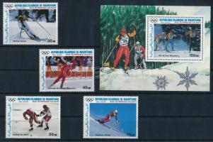 Winter Olympic Games Calgary set + block, Téli olimpia Calgary sor + blokk