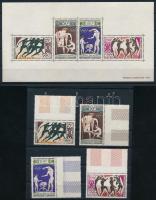Olympic Games Tokyo set + block, Olimpia Tokio sor + blokk