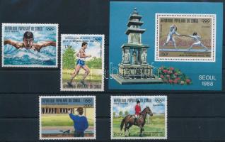 Olympic Games Seoul set + block, Olimpia Szöul sor + blokk
