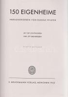 Pfister, Rudolf: 150 Eigenheime. Herausgegeben von Rudolf Pfister. Mit 187 Lichtbildern und 277 Grun...