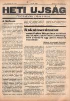[Folyóirat] Heti Ujság. Falus Ferenc riportlapja. Megjelenik minden szombaton. IX. évfolyam, 1-50/51...