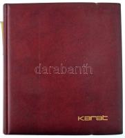 Használt négygyűrűs Karat berakó, 18 darab berakólappal