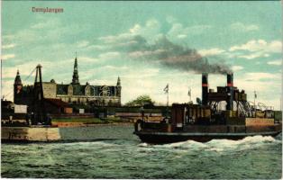 Helsingor, Helsingör; Dampfaergen / steam ferry
