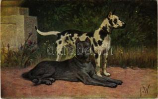 Dogs. WSSB 6935/1. s: F. v. W. (vágott / cut)