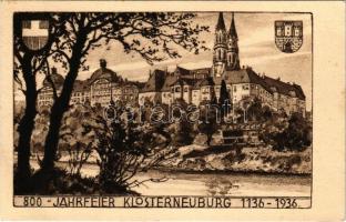 1937 Klosterneuburg, 800 Jahrfeier 1136-1936 + So. Stpl (EB)