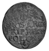 Lengyel-Litván Nemzetközösség 1621. 3gr Ag "III. Zsigmond" Krakkó (1,86g) T:XF,VF patina
...