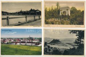 66 db RÉGI magyar város képeslap vegyes minőségben