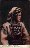 1917 Pozdrav iz Bosne i Hercegovine / Gruss aus Bosnien und Hercegovina / Bosnian folklore (EK)