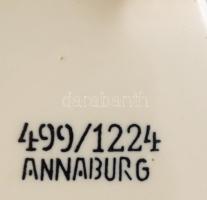 Annaburg sós fajansz konyhai edény. Jelzett, hibátlan 15x16 cm