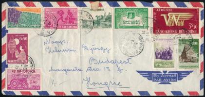 1961 Légi levél Budapestre küldve