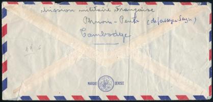 1961 Légi levél Budapestre küldve