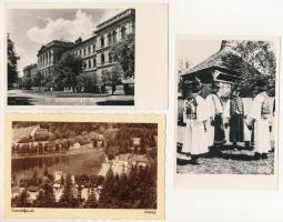 20 db RÉGI erdélyi város képeslap vegyes minőségben / 20 pre-1945 Transylvanian town postcards in mi...