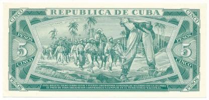Kuba 1987. 5P T:AU
Cuba 1987. 5 Pesos C:AU
Krause P# 103