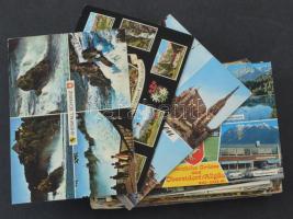 Kb. 100 db MODERN külföldi város képeslap / Cca. 100 modern European town-view postcards
