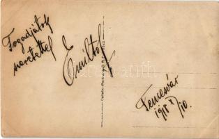 1918 Temesvár, Timisoara; első világháborús magyar katona / WWI Hungarian military photo, soldier (E...