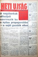 [Folyóirat] Heti Ujság. Falus Ferenc riportlapja. Megjelenik minden szombaton. XII. évfolyam, 18-51/...